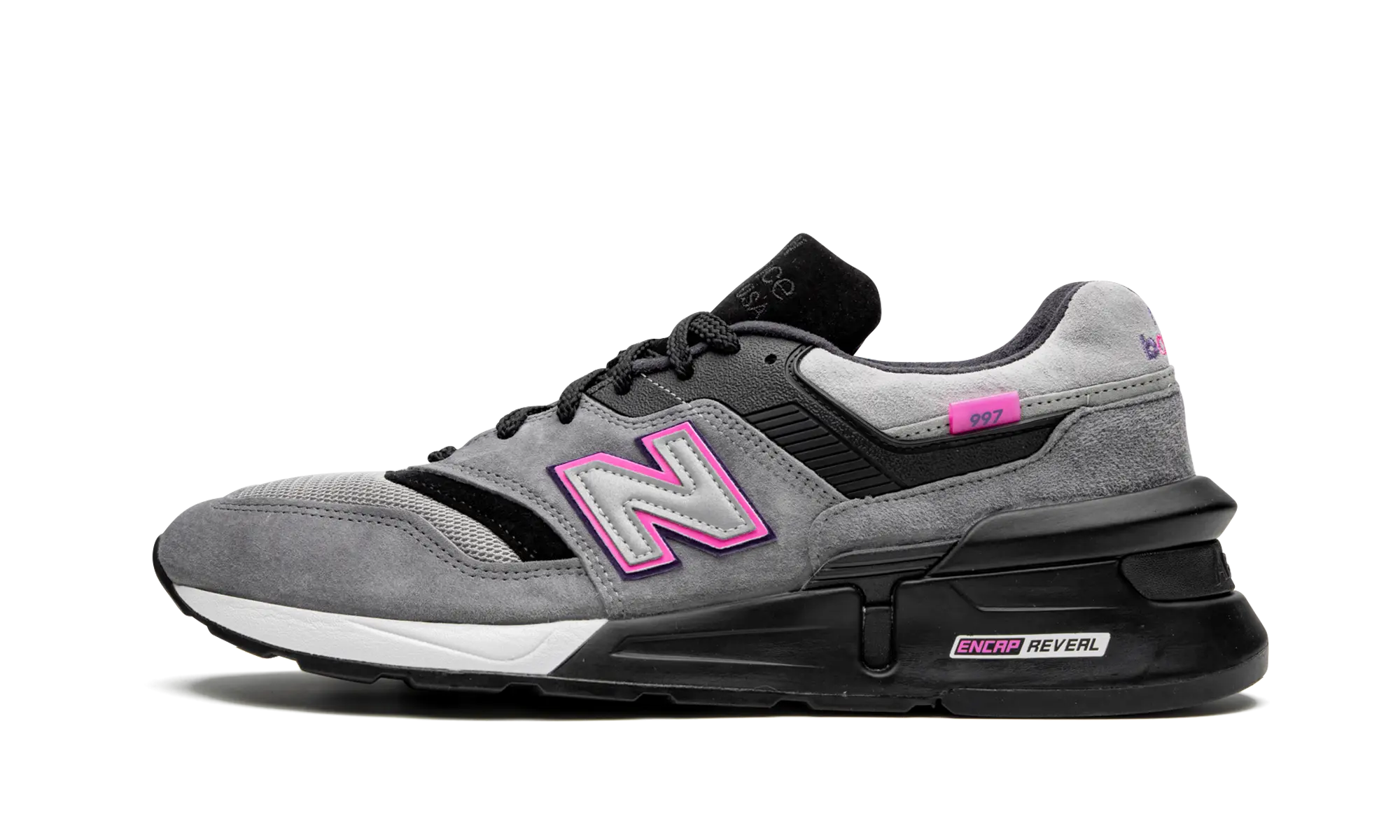 New Balance 997S Fusion Kith x United Arrows and Sons Grey Pink