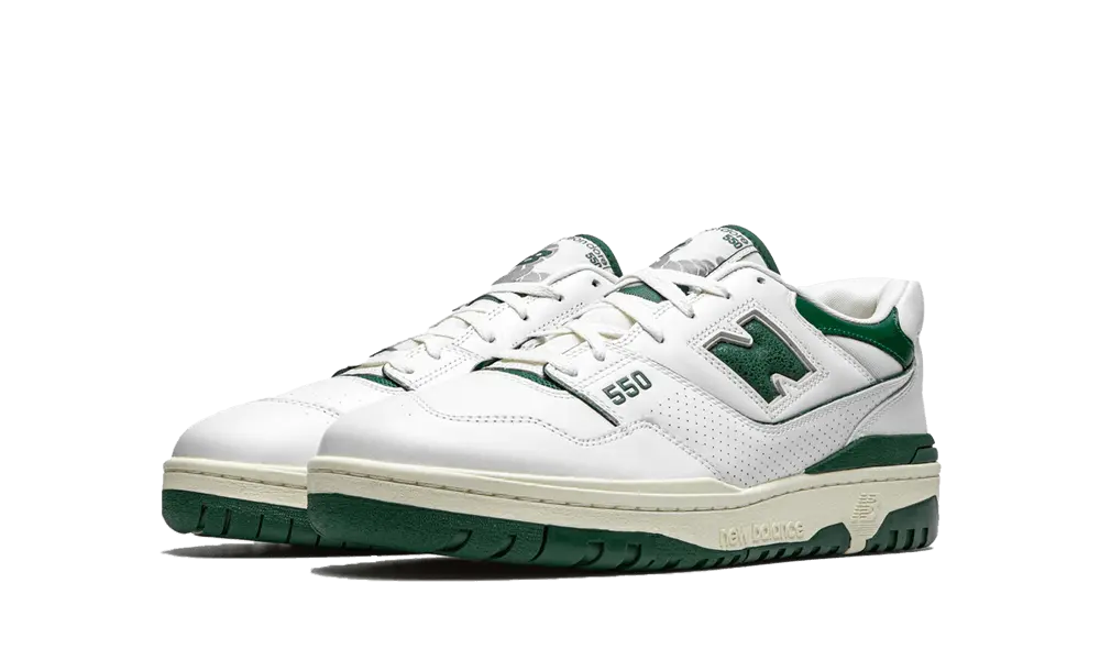 New Balance 550 Aime Leon Dore White Green - Image 1