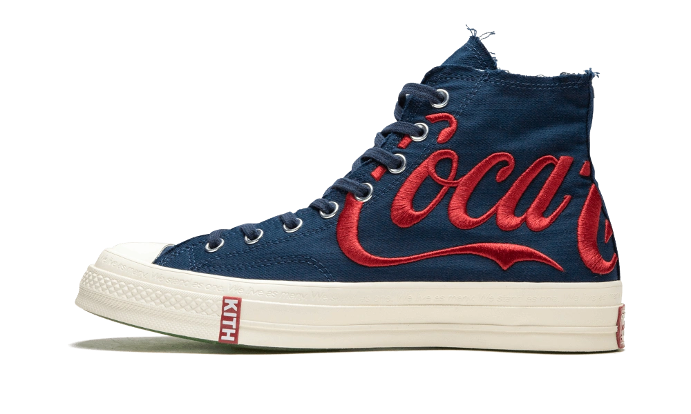 Converse Chuck Taylor All-Star 70s Hi Kith x Coca Cola Navy