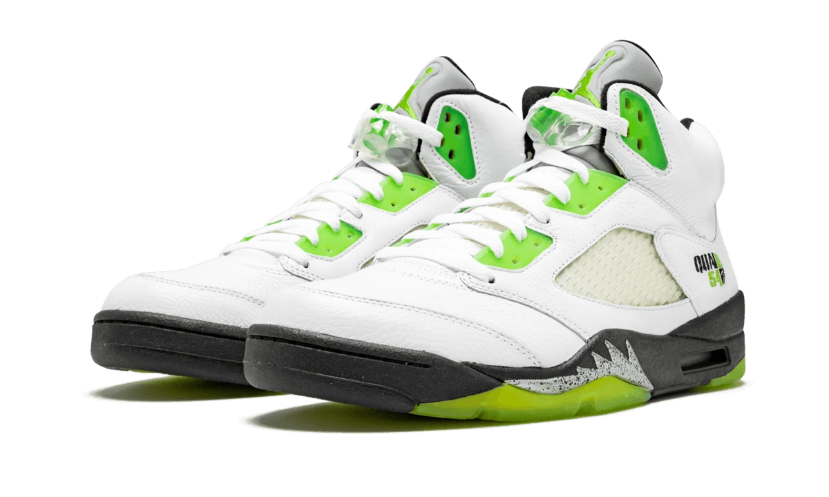 Jordan 5 Retro Quai 54 White - Image 1