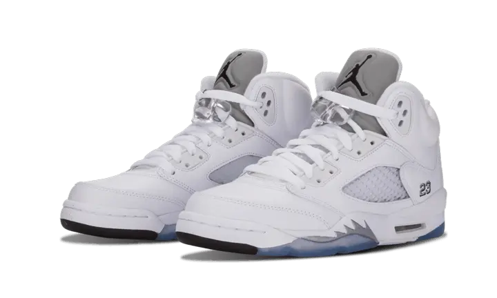 Jordan 5 Retro Metallic White (2000) - Image 1