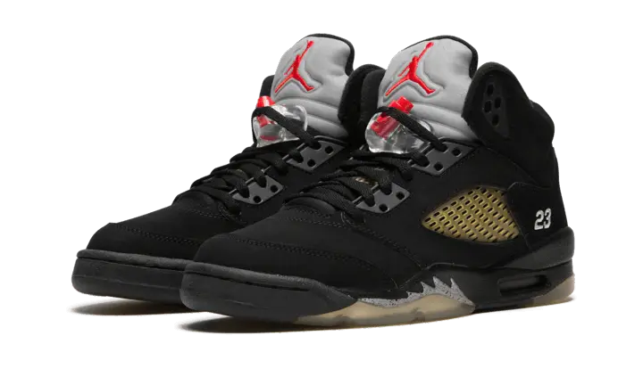 Jordan 5 Retro Black Metallic 2007 (GS) - Image 1