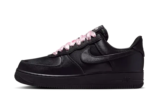 Nike Air Force 1 Low '07 LV8 Black Satin (W)