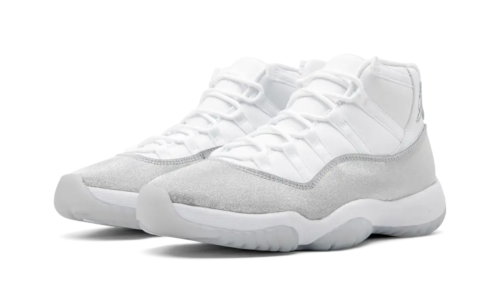 Jordan 11 Retro White Metallic Silver (W) - Image 1