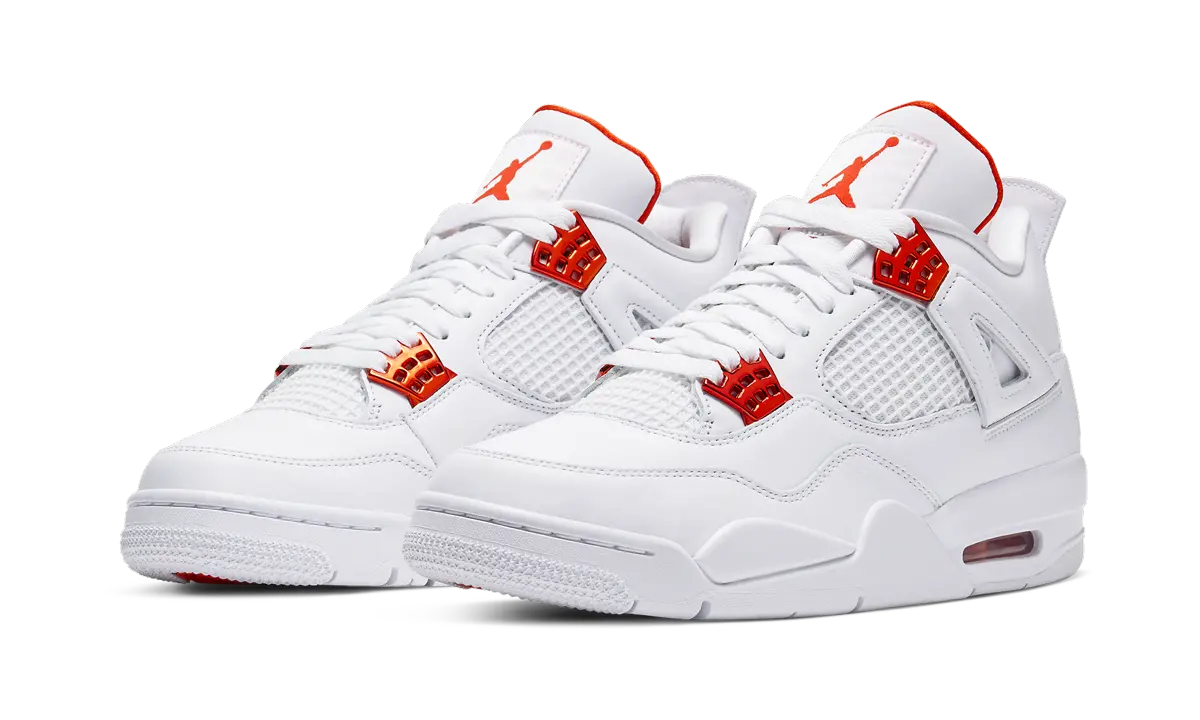 Jordan 4 Retro Metallic Orange - Image 1