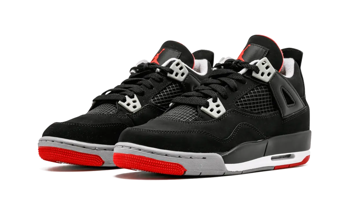 Jordan 4 Retro Bred (2012) (GS) - Image 1