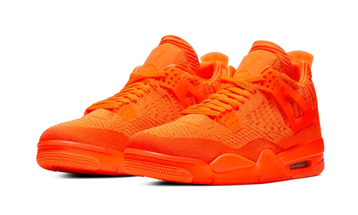 Jordan 4 Retro Flyknit Orange - Image 1