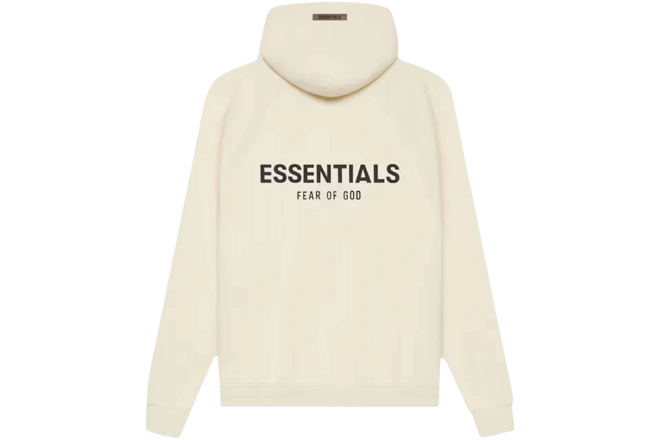 Fear of God Essentials Pull-Over Hoodie (SS21) Buttercream - Image 1