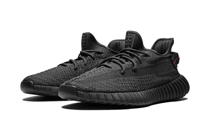 Yeezy Boost 350 V2 Black (Non-Reflective) - Image 1