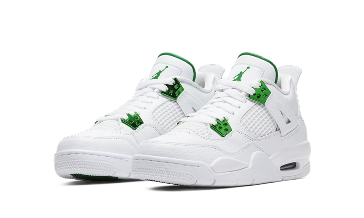 Jordan 4 Retro Metallic Green (GS) - Image 1