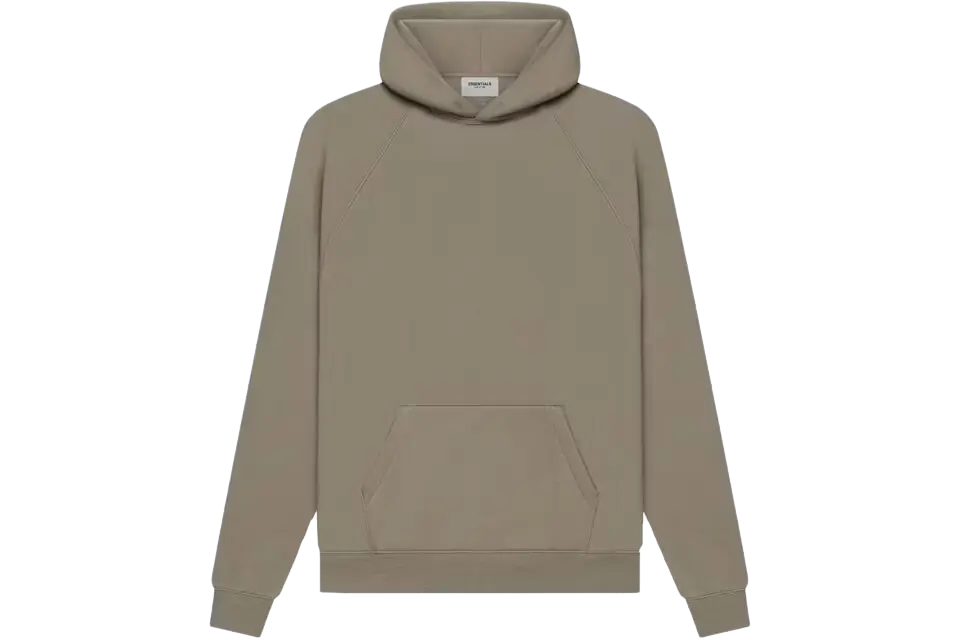 Fear of God Essentials Pull-Over Hoodie (SS21) Taupe