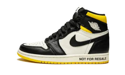 Jordan 1 Retro High "Not for Resale" Varsity Maize