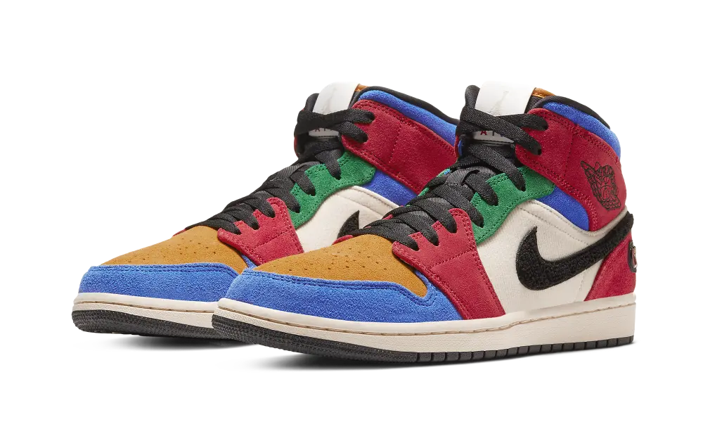 Jordan 1 Mid SE Fearless Blue the Great - Image 1