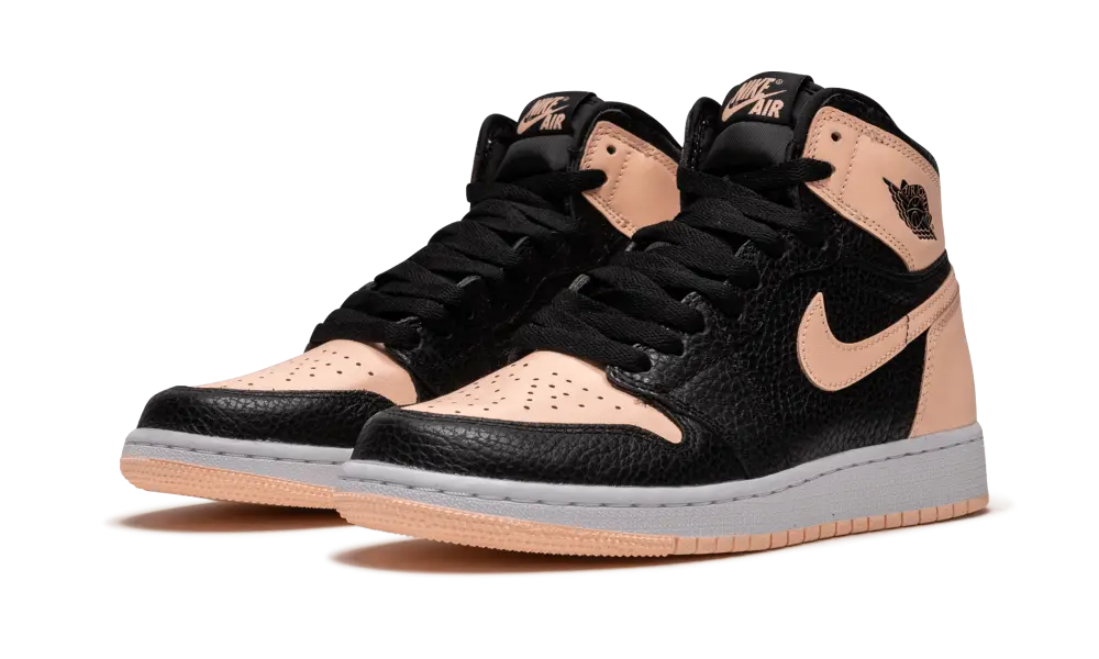 Jordan 1 Retro High Black Crimson Tint (GS) - Image 1