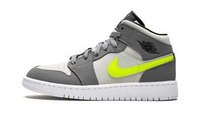 Jordan 1 Mid Gunsmoke Volt (GS)