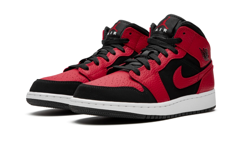 Jordan 1 Mid Reverse Bred (GS) - Image 1