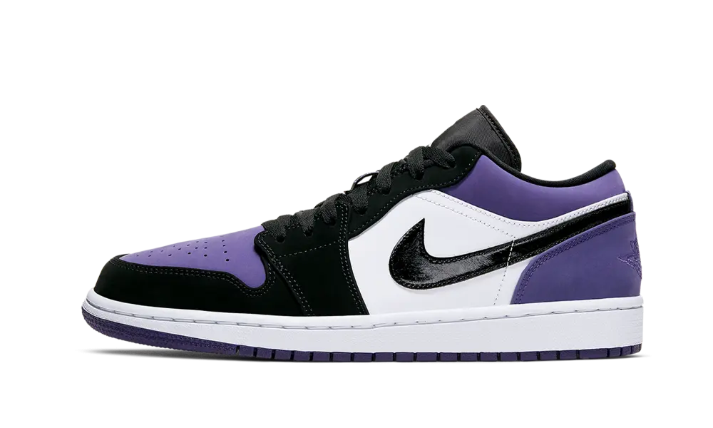 Jordan 1 Low Court Purple