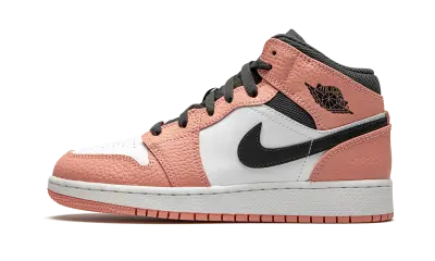 Jordan 1 Mid Pink Quartz (GS)