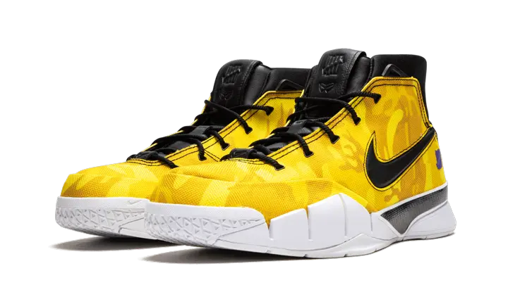 Nike Kobe 1 Protro Undefeated Yellow Camo (La Brea) - Image 1