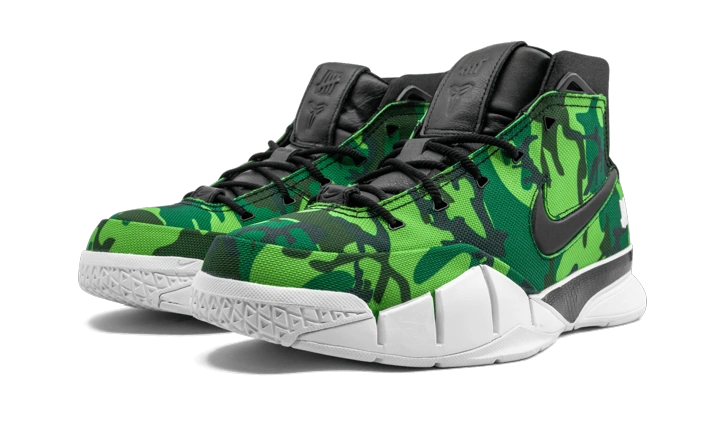 Nike Kobe 1 Protro Undefeated Green Camo (Silver Lake) - Image 1