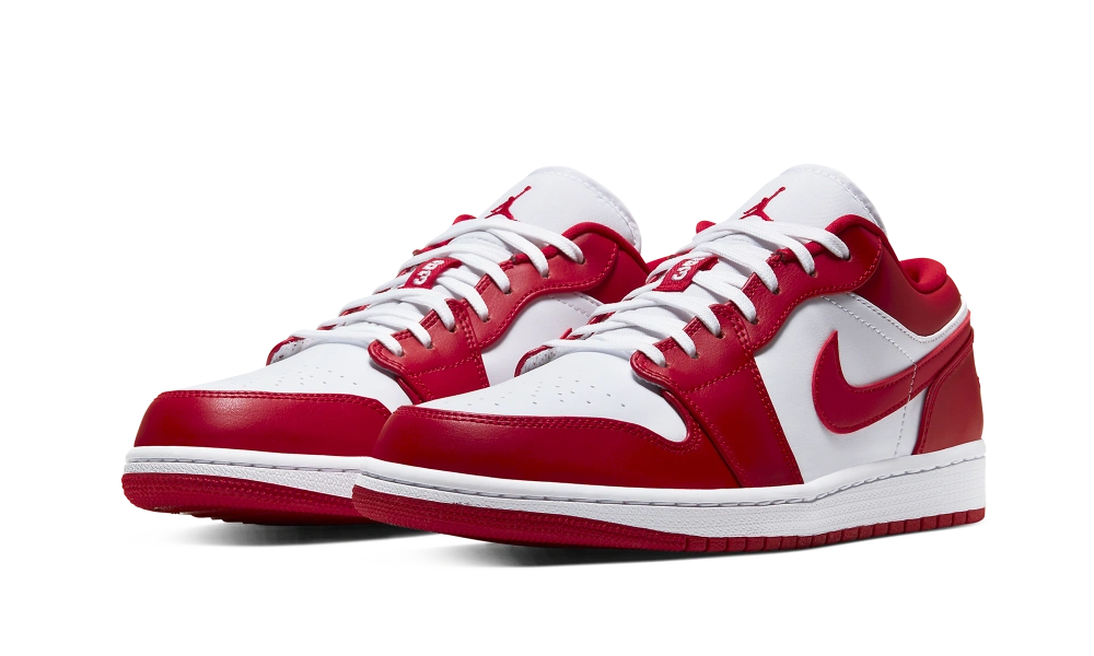 Jordan 1 Low Gym Red White - Image 1