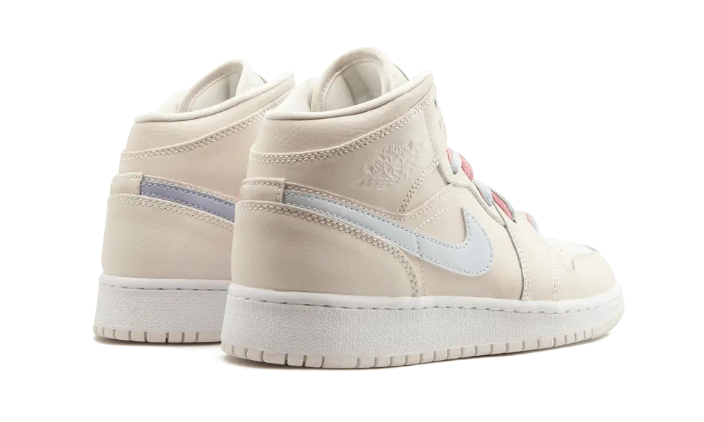 Jordan 1 Mid Multi-Color Swoosh Phantom (GS) - Image 2