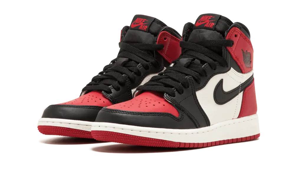 Jordan 1 Retro High Bred Toe (GS) - Image 1