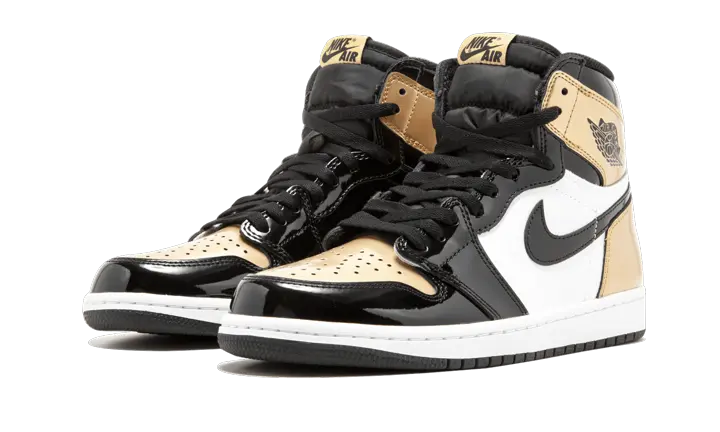Jordan 1 Retro High NRG Patent Gold Toe - Image 1