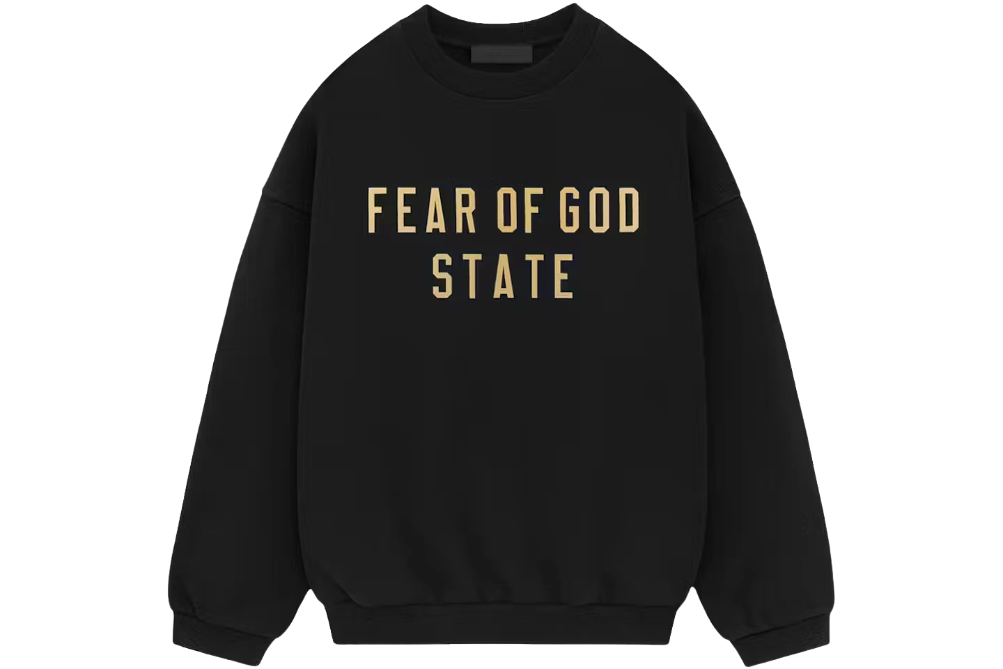 Fear of God Essentials Fleece Crewneck Black