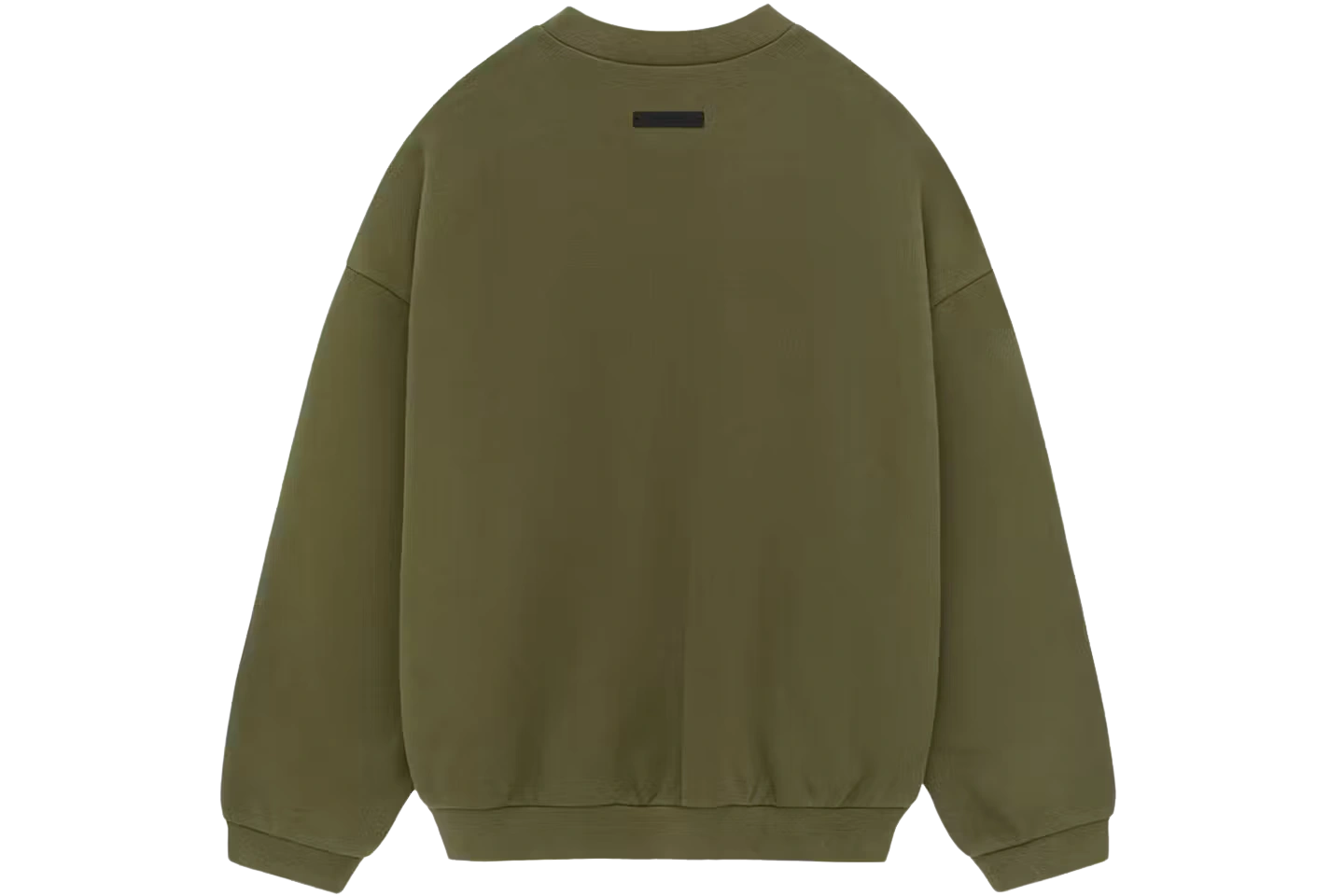 Fear of God Essentials Fleece Crewneck Military - Image 1