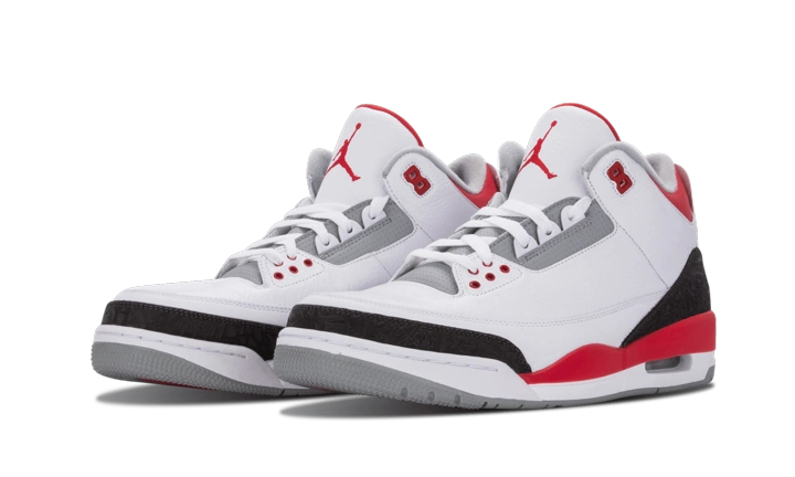 Jordan 3 Retro Fire Red (2013) - Image 1