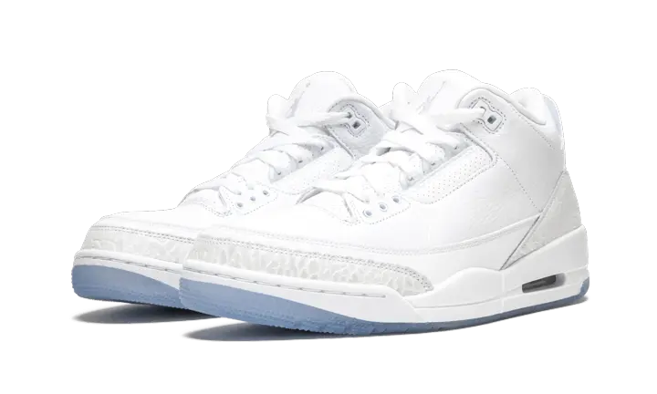 Jordan 3 Retro Pure White (2018) - Image 1