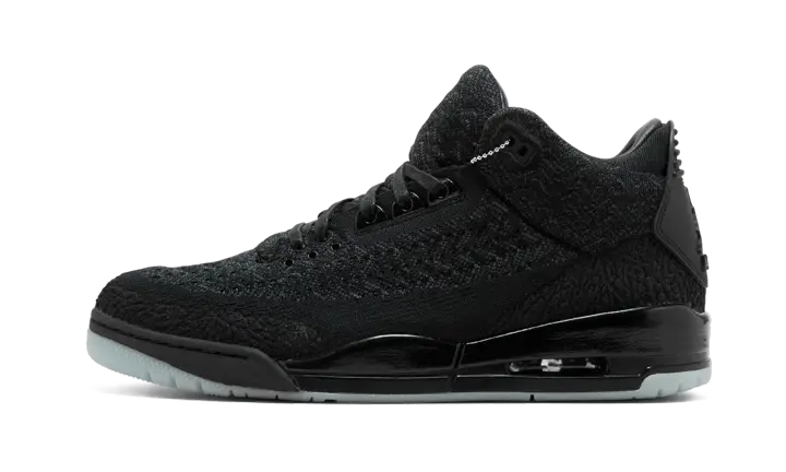 Jordan 3 Retro Flyknit Black