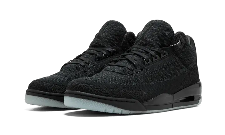 Jordan 3 Retro Flyknit Black - Image 1