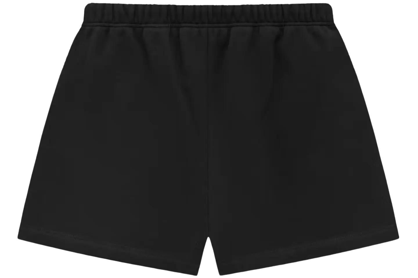 Fear of God Essentials Fleece Soccer Short Black - Image 1