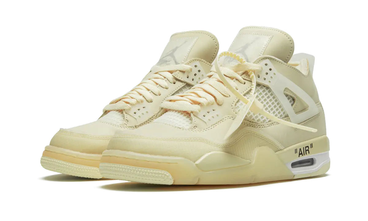 Jordan 4 Retro Off-White Sail (W) - Image 1