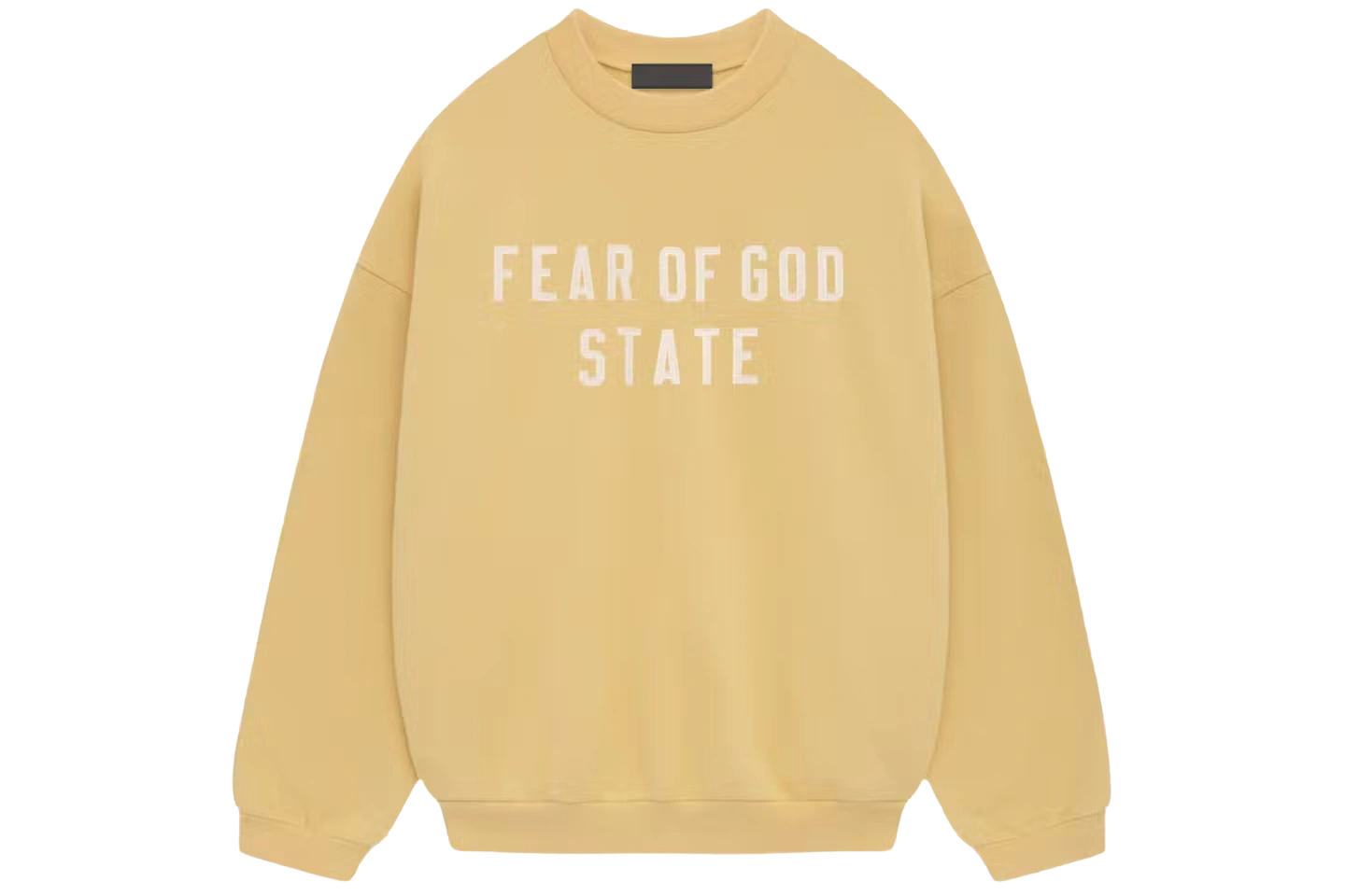 Fear of God Essentials Heavy Fleece Crewneck Amber