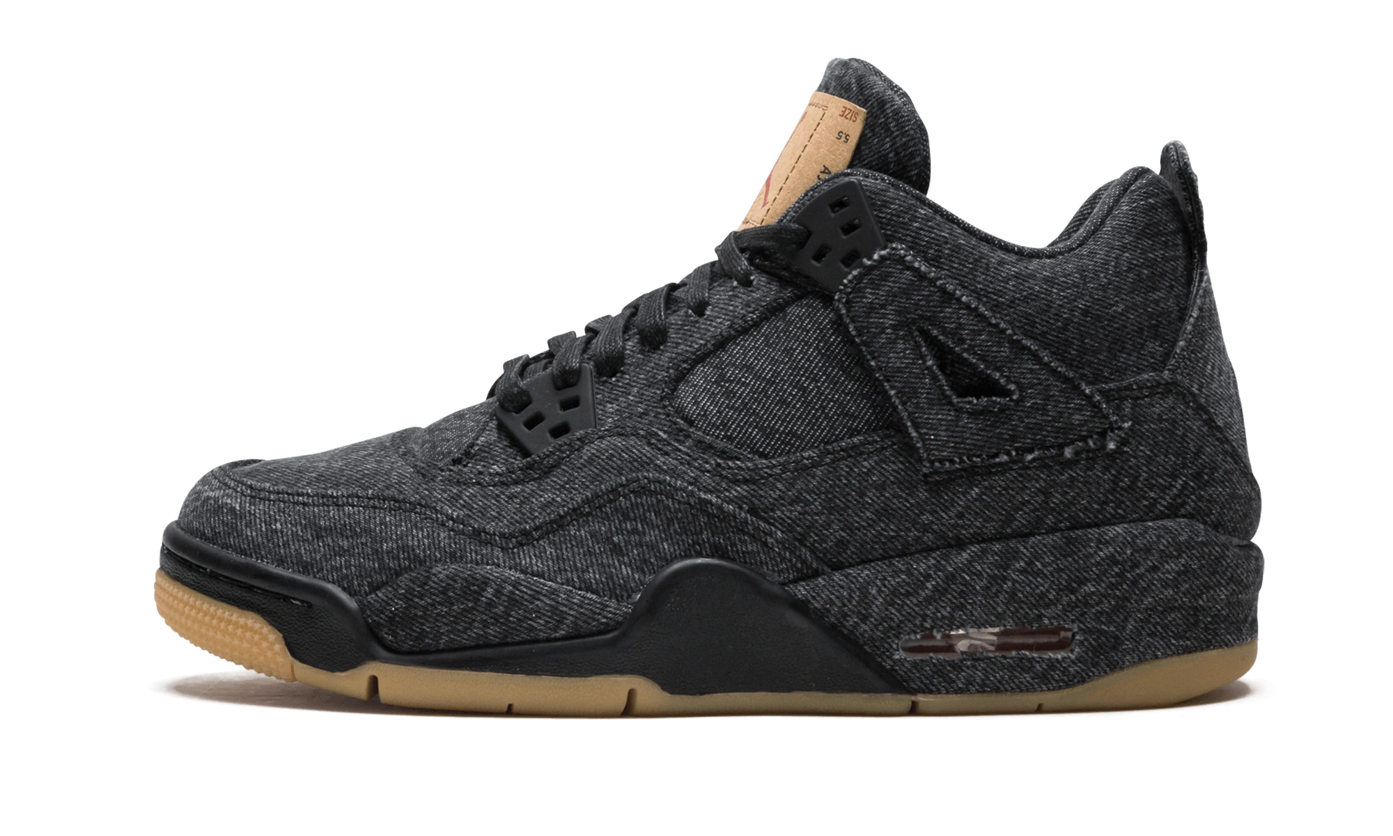 Jordan 4 Retro Levi's Black (GS)