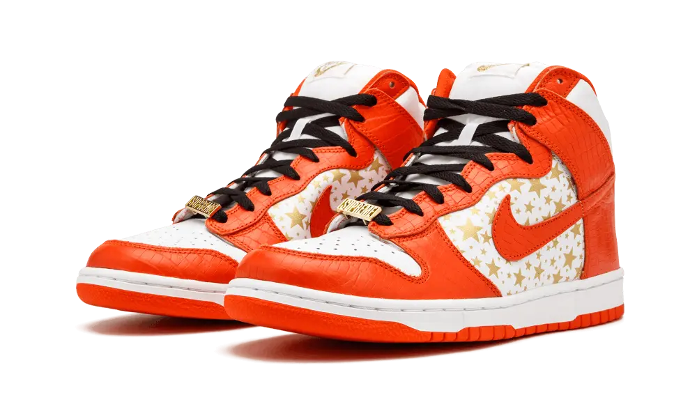 Nike SB Dunk High Supreme Orange - Image 1