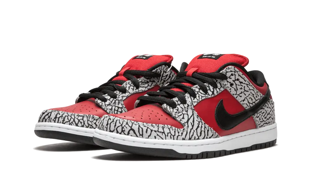Nike Dunk SB Low Supreme Red Cement (2012) - Image 1