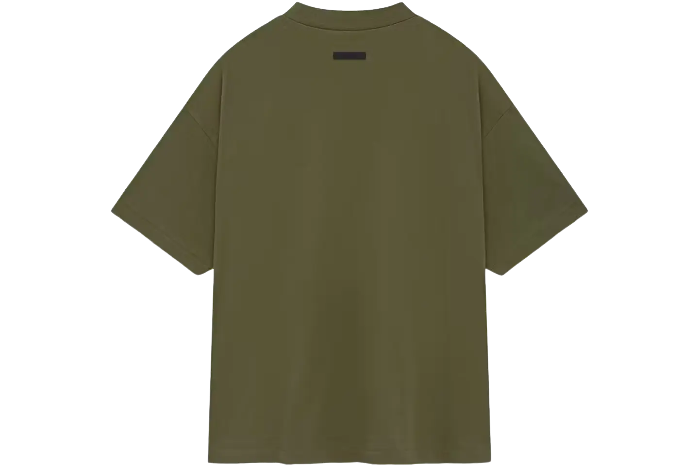 Fear of God Essentials Jersey Crewneck Tee Military - Image 1