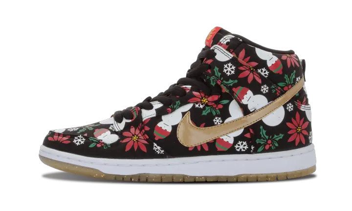 Nike Dunk SB High Concepts "Ugly Christmas Sweater" - Black (Special Box)