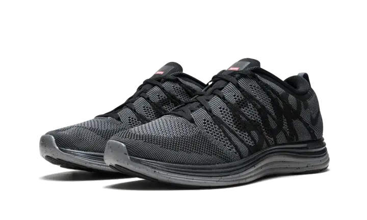 Nike Flyknit Lunar1+ Supreme Black - Image 1
