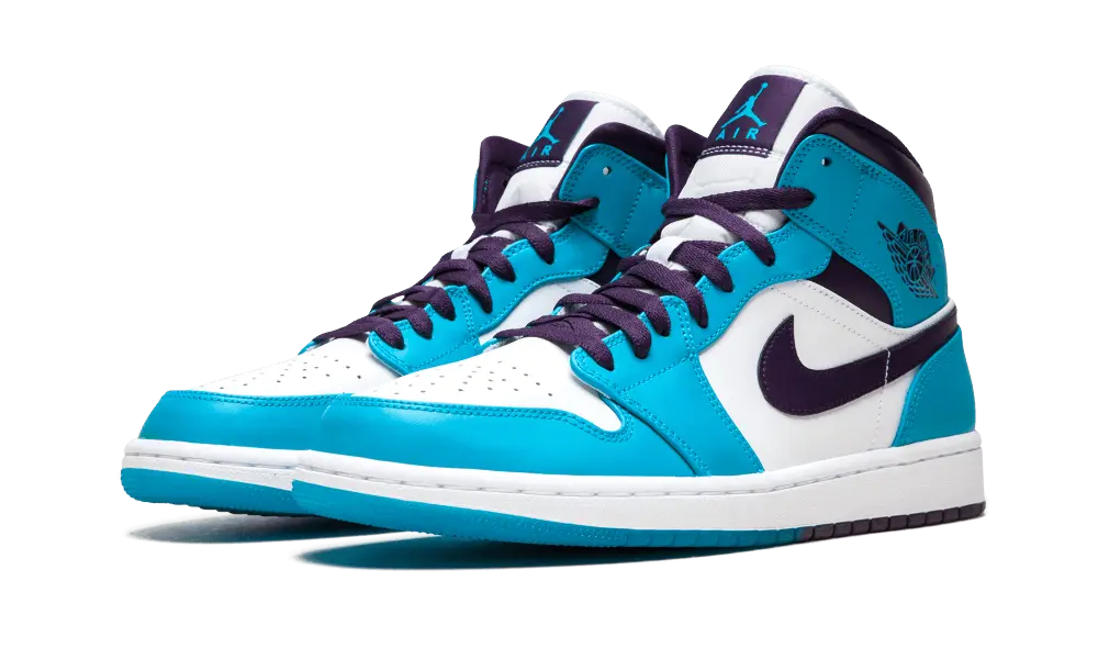 Jordan 1 Mid Hornets - Image 1