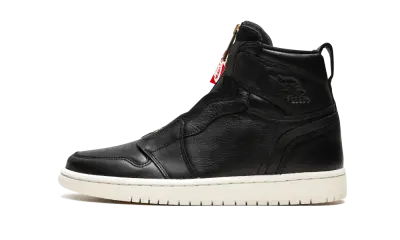 Jordan 1 Retro High Zip Black Gym Red Phantom (W)
