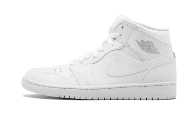 Jordan 1 Mid White/Pure Platinum