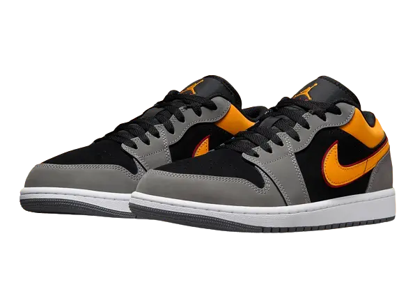 Air Jordan 1 Low SE 'Black Vivid Orange' - Image 1
