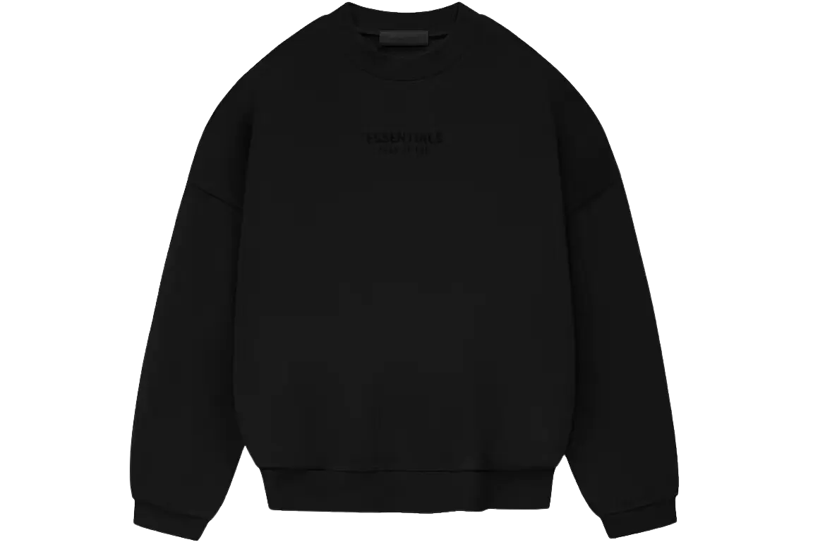Fear of God Essentials Crewneck Jet Black