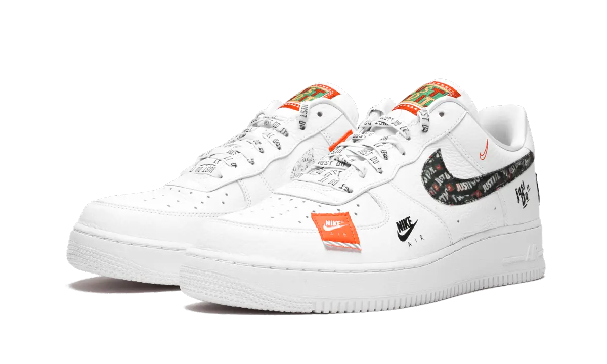 Nike Air Force 1 Low Just Do It Pack White/Black - Image 1