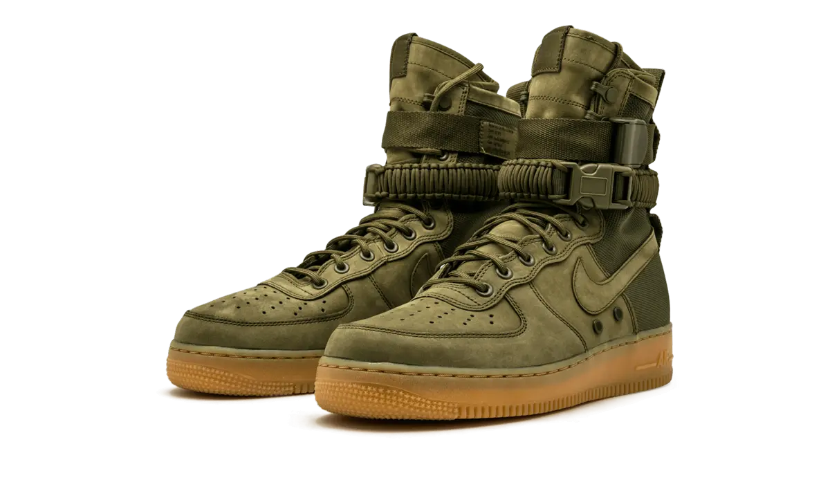 Nike SF Air Force 1 Faded Olive - Image 1